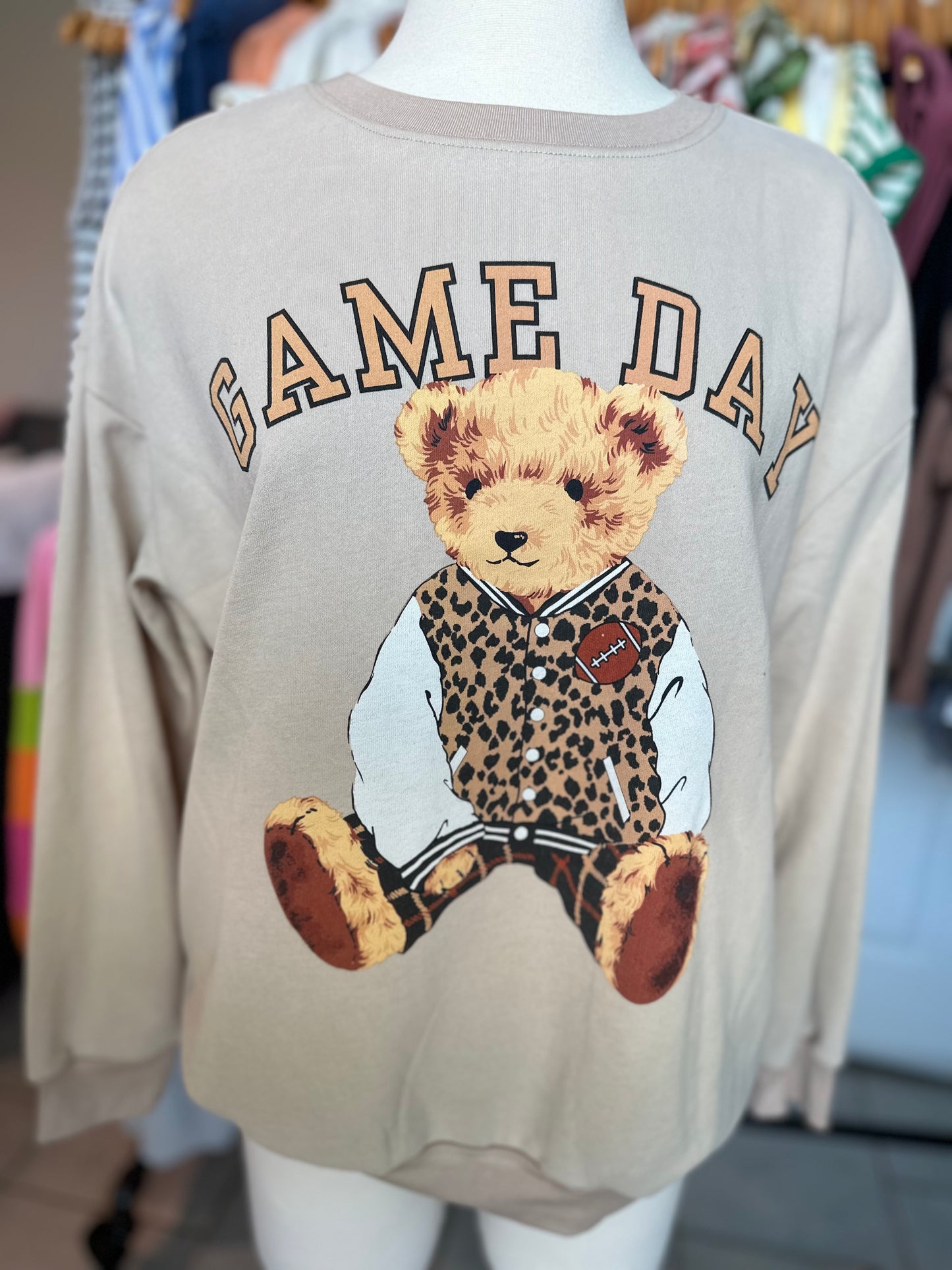Benny the Bear Game Day Sweatshirt