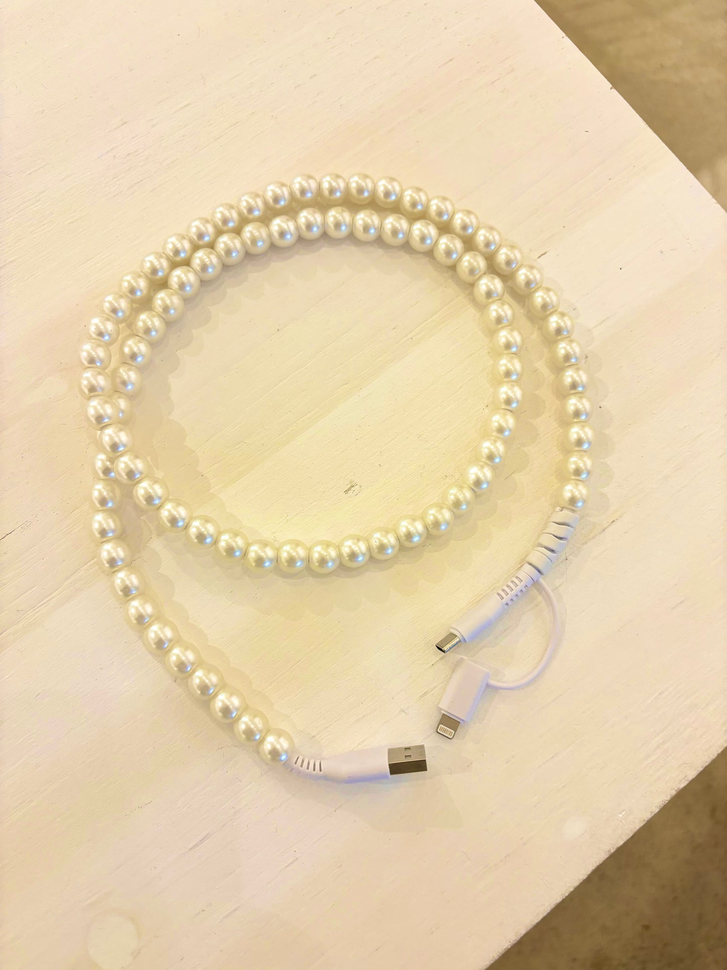 Beaded Phone Charger
