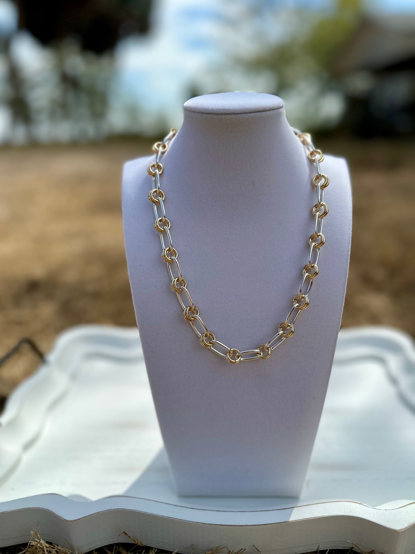 Jazzy 2-Toned Necklace