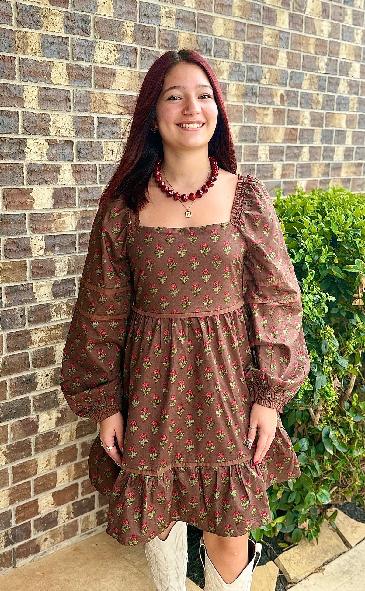 Natasha Printed Dress