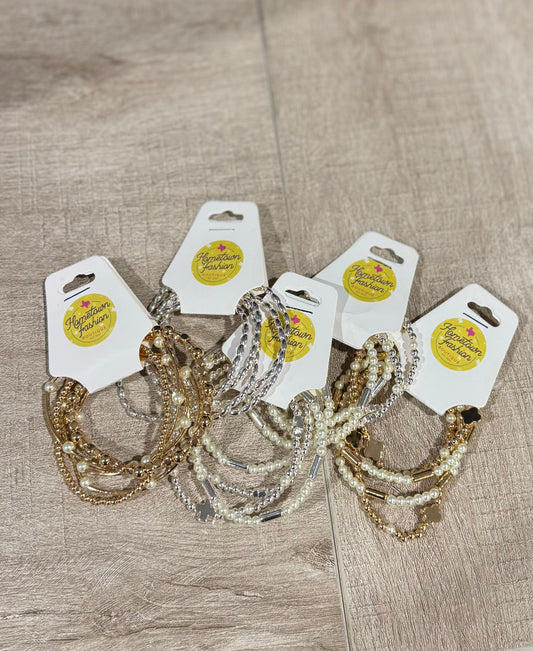 Clara Bracelet Set Assorted