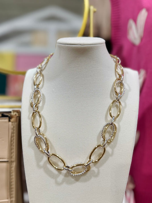 Chloe 2 Tone Necklace