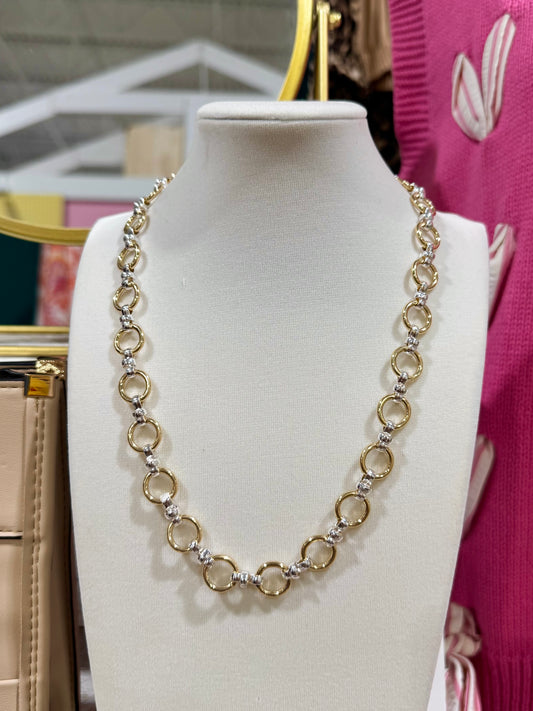 Mayci 2 Tone Necklace