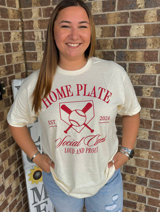 Home Plate Social Club Tee