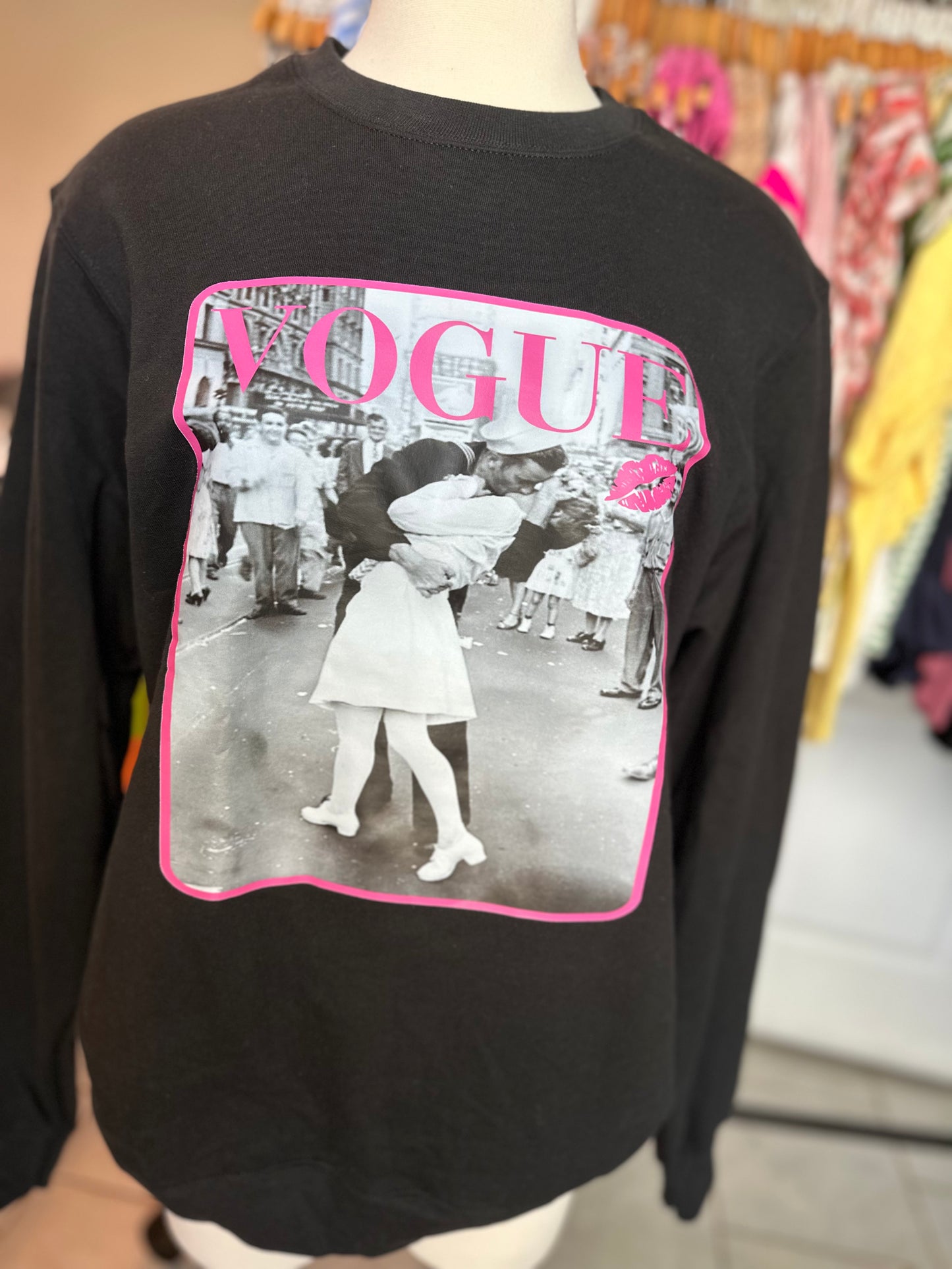 Vogue Sweetheart Crewneck
