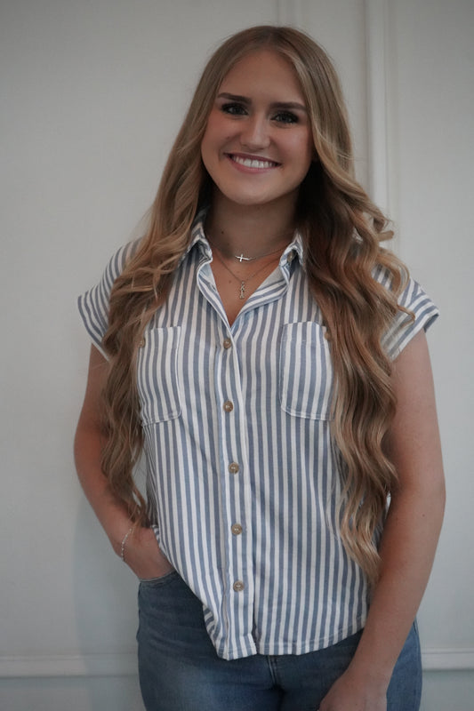 Avery Stripe Knit Top