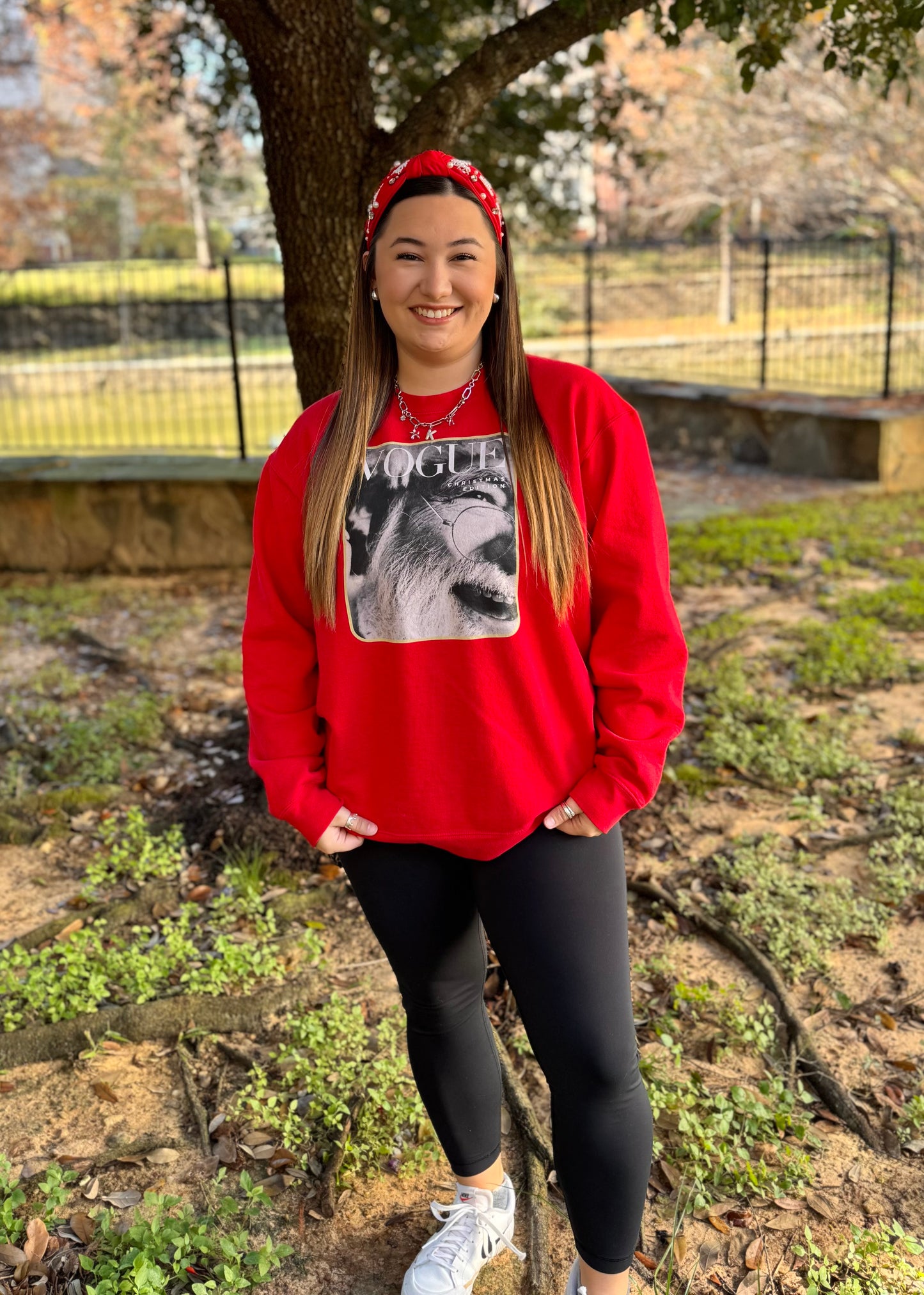 Vogue Santa Sweatshirt