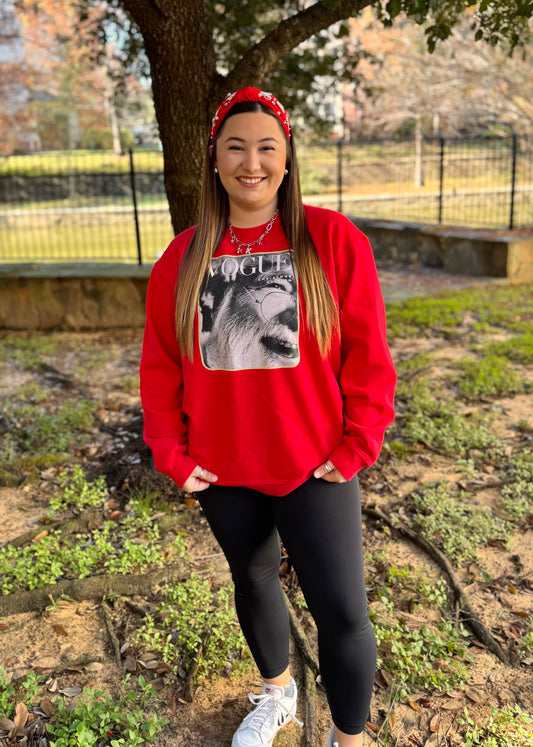 Vogue Santa Sweatshirt