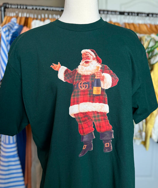 Plaid Santa