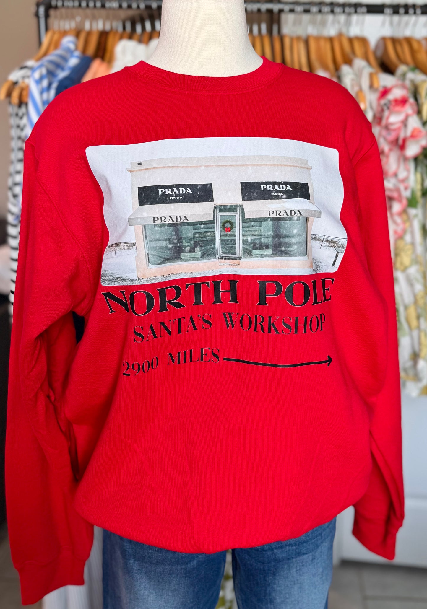 Marfa North Pole Crewneck