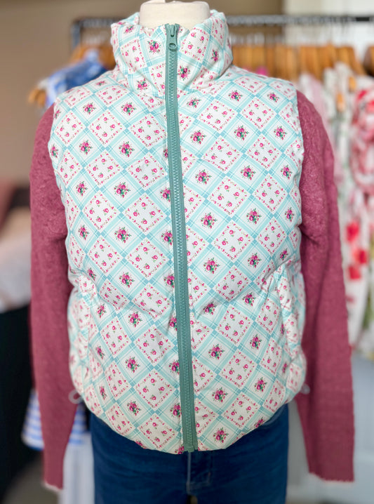 Floral Vest