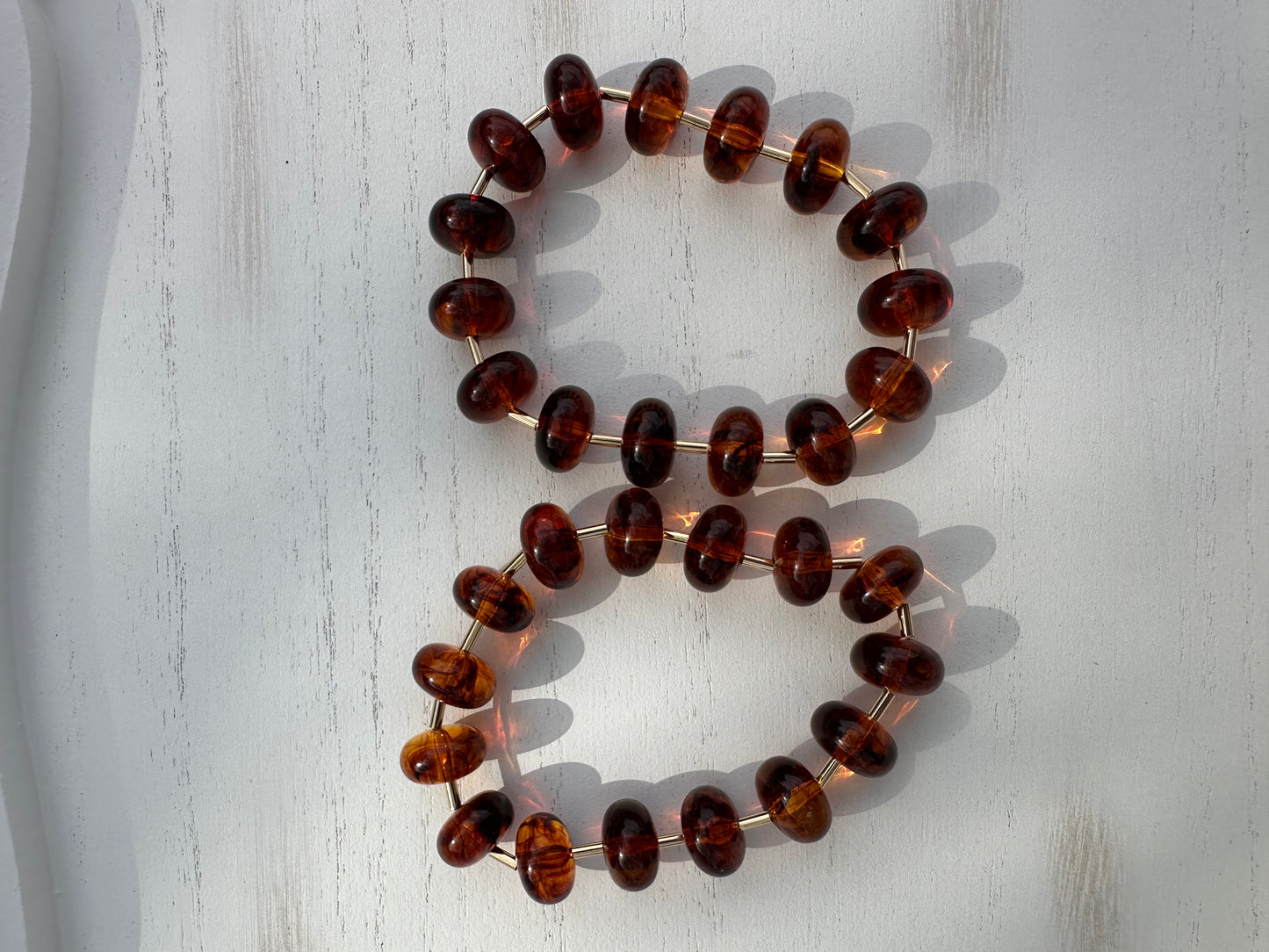 Blair Tortoise Colored Beaded Bracelet