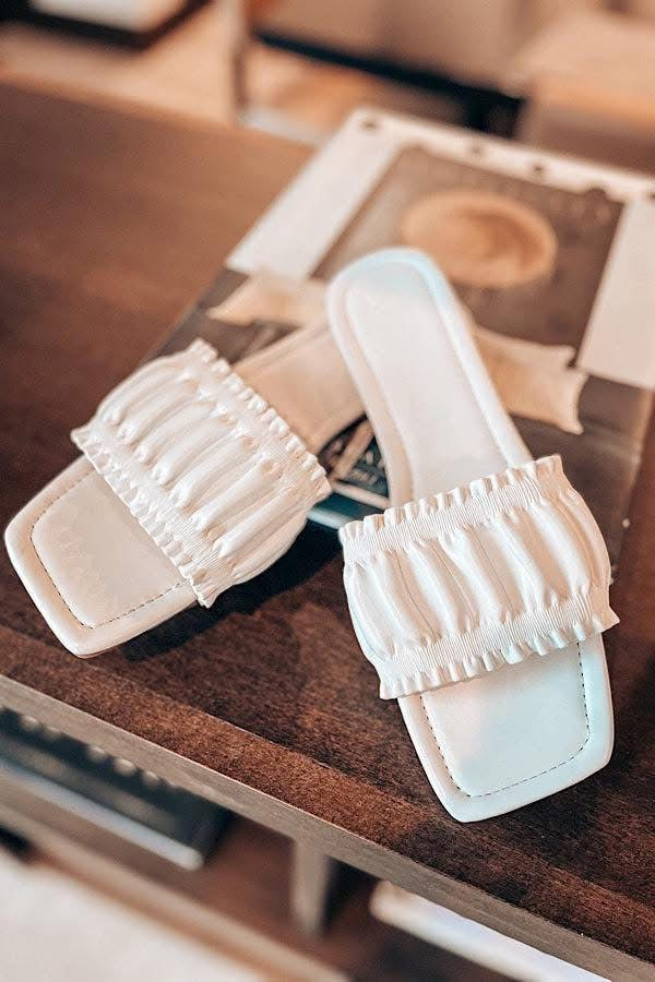 Bella Sandal - White