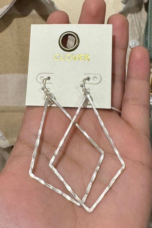 Diamond Dangle Earring