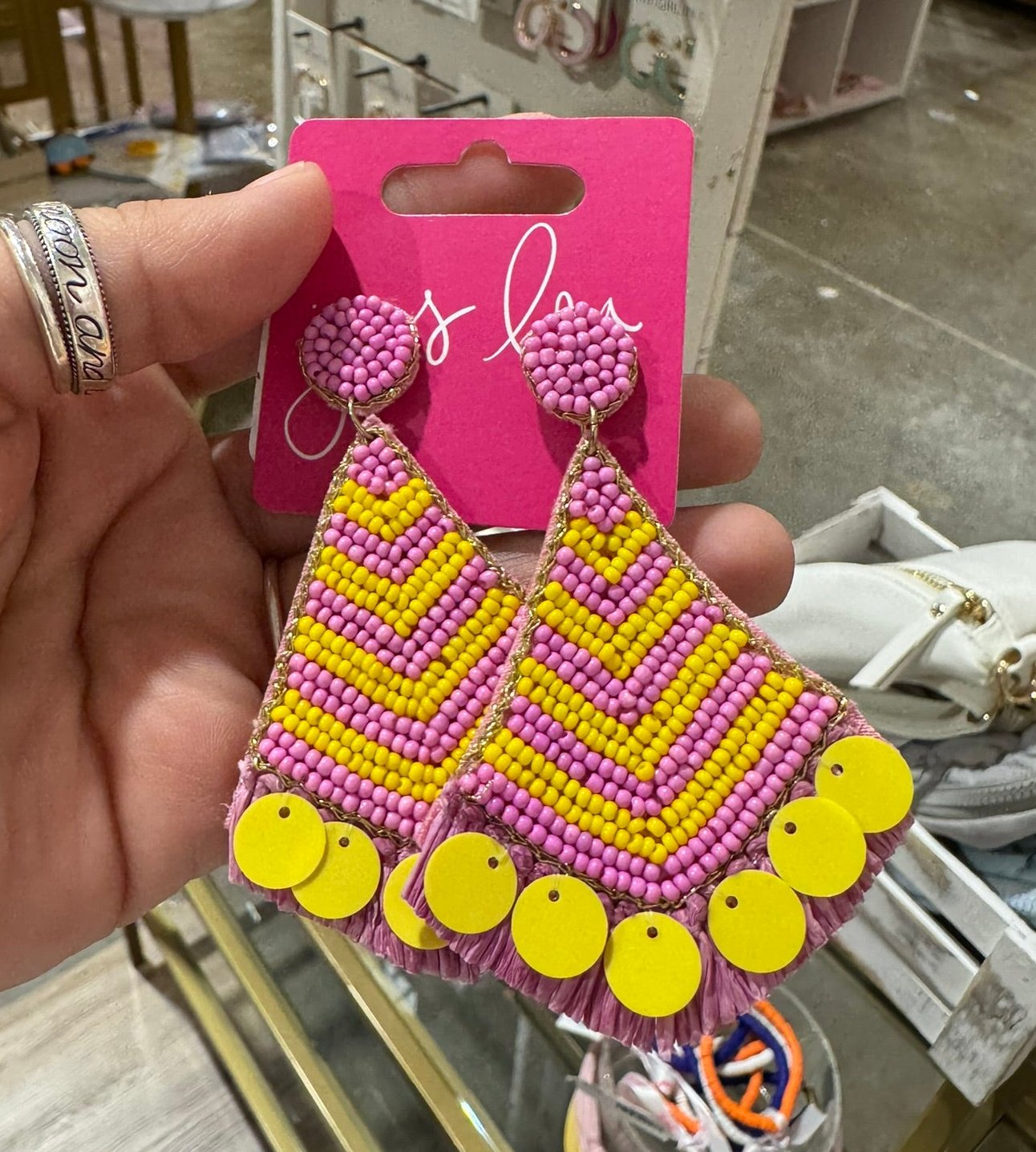 Pink Lemonade Earring