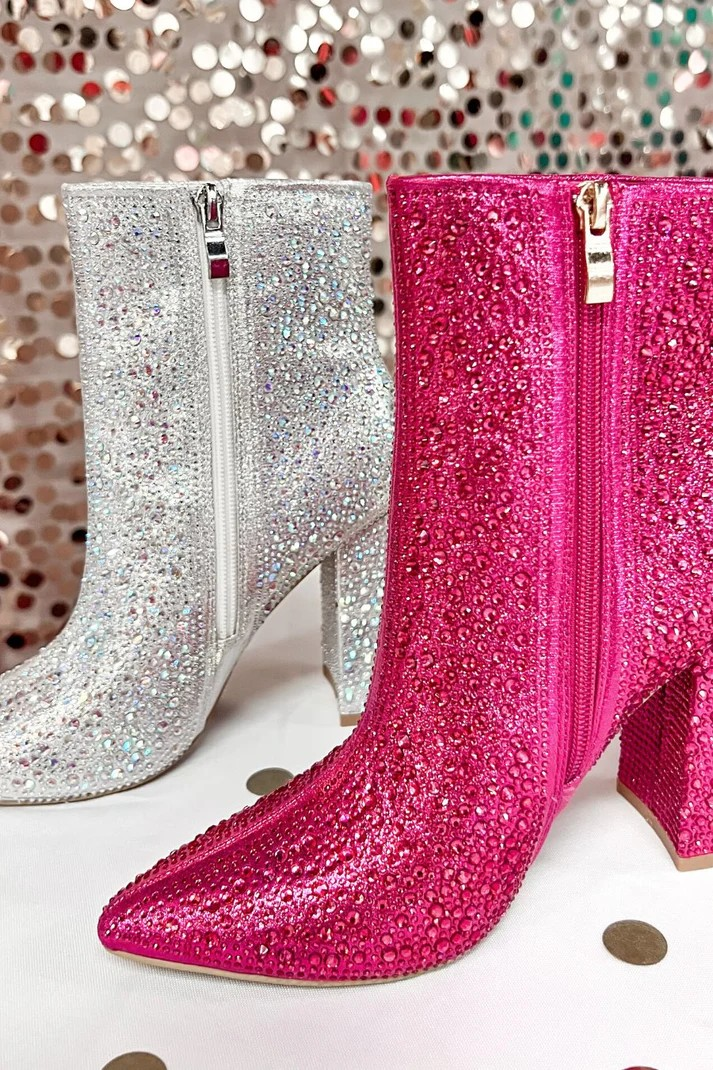 Rhinestone Booties