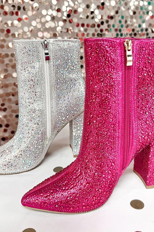 Rhinestone Booties